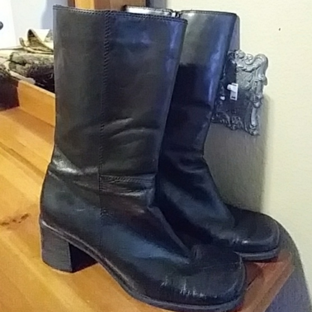 Bandolino Black Heeled Boots